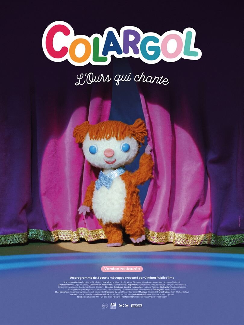 Affiche film COLARGOL, L'OURS QUI CHANTE